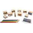 Kép 2/2 - Lovak fa nyomdakészlet - Melissa & Doug