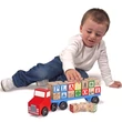 Kép 3/3 - Betűszállító fa kamion - Melissa & Doug