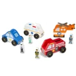 Kép 2/3 - Vészhelyzet fa járművek és figurák - Melissa & Doug