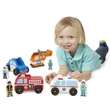 Kép 3/3 - Vészhelyzet fa járművek és figurák - Melissa & Doug