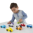 Kép 2/2 - Fa autó szett 9db-os - Melissa & Doug
