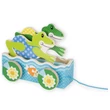 Kép 2/3 - Békaverseny fa húzós játék - Melissa & Doug