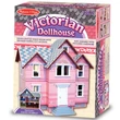 Kép 1/3 - Viktoriánus fa emeletes babaház - Melissa & Doug