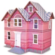 Kép 2/3 - Viktoriánus fa emeletes babaház - Melissa & Doug