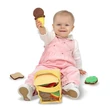 Kép 3/3 - Plüss piknik kosár 9db-os szett - Melissa & Doug