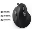 Kép 4/4 - Hama Vertical Ergonomic EMC-500 optikai vertikális egér - fekete (182698)