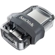 Kép 4/4 - SanDisk Dual Drive m3.0 32 GB USB micro USB pendrive mobil memória 150 MB/s (SDDD3-032G-G46) (173384)