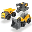 Kép 3/3 - Volvo munkagépek 3db-os szett kétféle változatban - Dickie Toys