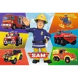 Kép 2/2 - Sam a tűzoltó járművei puzzle 100db-os - Trefl