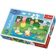 Kép 1/2 - Peppa malac: Vidám vakáció puzzle 60db-os - Trefl