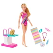 Kép 2/4 - Barbie Dreamhouse Adventures: Úszóbajnok Barbie baba szett - Mattel