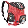 Kép 2/4 - Football fekete-piros ergonomikus iskolatáska, hátizsák 36x27x14cm