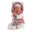 Kép 1/6 - Llorens: Mimi újszülött lány baba nevető funkcióval 42cm-es (74070)