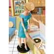 Kép 5/6 - Barbie 75.évfordulós retro álomház babával és kiegészítőkkel - Mattel