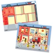 Kép 2/3 - A város újrahasználható matrica szett - Melissa & Doug