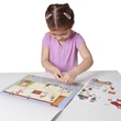 Kép 3/3 - A város újrahasználható matrica szett - Melissa & Doug