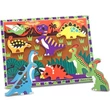 Kép 2/3 - Dinók könnyen megfogható fa forma puzzle - Melissa & Doug