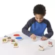 Járművek fa nyomda készlet - Melissa & Doug