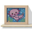 Kép 2/2 - Quercetti: Pixel Art 4 Kawaii Axolotl pötyi