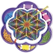 Kép 2/3 - Quercetti: Play Creativo String Art mandala kreatív játék