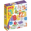 Kép 1/3 - Quercetti: ABC + 123 mágneses szett 106db-os