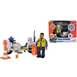 Kép 1/2 - Sam a tűzoltó: Malcolm motoros rendőr figuraszett - Simba Toys