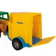 Kép 4/4 - Traktor lovas utánfutóval 38cm - Wader