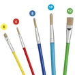Kép 2/2 - School Brush ecset szett 5db-os - Carioca