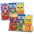 Kép 2/3 - Zárak és reteszek készségfejlesztő fajáték - Melissa & Doug