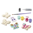 Kép 2/4 - Pillangók fa hűtőmágnes készítő - Melissa & Doug