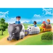 Kép 3/5 - Playmobil: 1-2-3 - Guruló kisállat-vonatom (70405)