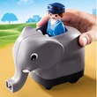Kép 5/5 - Playmobil: 1-2-3 - Guruló kisállat-vonatom (70405)