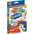 Kép 4/4 - Bambino: Jumbo színes ceruza 12db-os szett hegyezővel