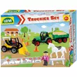 LENA: Truckies Farm játékszett figurákkal 13db-os