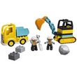 Kép 3/4 - LEGO® DUPLO®: Teherautó és lánctalpas exkavátor (10931)