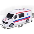 Kép 2/2 - RC Távirányítós mentőautó fénnyel 27MHz 1/32