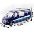 Kép 2/2 - RC Távirányítós rendőrbusz fénnyel 27MHz 1/32
