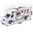 Kép 2/2 - RC Távirányítós Touring Car lakóautó fénnyel 27MHz 1/32