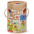 Kép 1/4 - Molto: Nature City Bloks fa építőjáték 79db-os szett