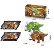 Kép 2/2 - Elemes triceratops figura fénnyel 25cm