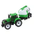 Farmer Truck: Három részes farmer traktor szett utánfutóval 28cm