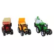 Farmer Truck: Három részes farmer traktor szett utánfutóval 28cm