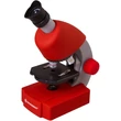 Kép 1/13 - Bresser Junior 40x-640x mikroszkóp, piros - 70122