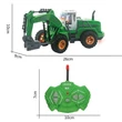 Kép 2/2 - RC Truck zöld távirányítós munkagép 1/30 27MHz