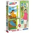 Kép 1/2 - Aranyos állatkák fali mérce 30 db-os puzzle - Clementoni