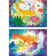 Kép 2/2 - Vicces dinók Supercolor 2 az 1-ben puzzle 2x20db-os - Clementoni