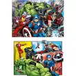 Marvel Bosszúállók Supercolor 2 az 1-ben puzzle 2x60db-os - Clementoni