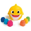 Kép 2/2 - Baby Shark építőkocka tárolóban - Clementoni