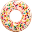 Kép 1/3 - Cukorkás fánk úszókarika 114cm - Intex