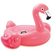 Kép 1/3 - Flamingó lovaglómatrac kapaszkodóval 142x137x97cm - Intex